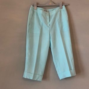 Per Se Aqua Cropped Capri